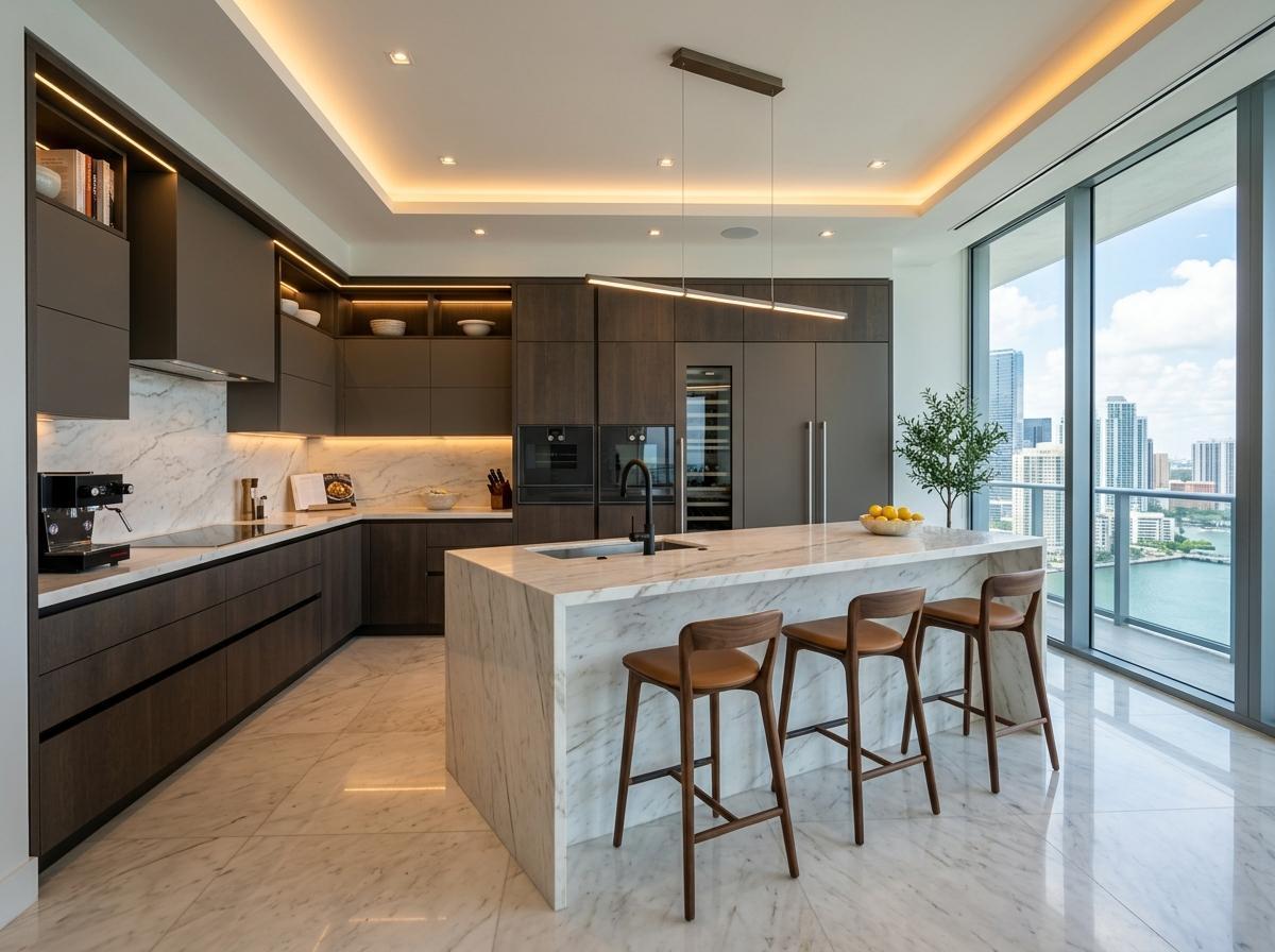 Spacious Modular Kitchen